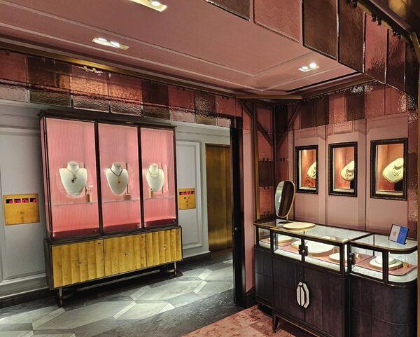 The Pomellato space at Bergdorf Goodman